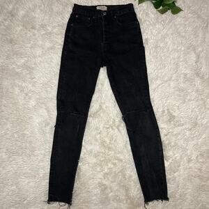 We the Free | Women's high rise black skinny denim jeans